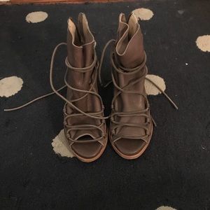 Free People Baske Reese Distress Heel